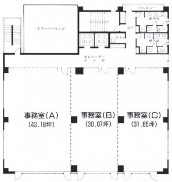 画像1:博多駅東パネスビル,事務所,福岡市博多区博多駅東2-8-27