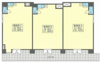 画像1:イーストパル博多２　１階店舗事務所,事務所,福岡市博多区東光寺町１丁目１１番２７号