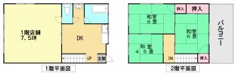 画像1:鶴田店舗付住宅,店舗,福岡市南区鶴田3丁目10番43号