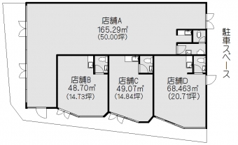 画像2:武内店舗,店舗, 事務所,福岡市南区警弥郷1丁目17番11〜8号