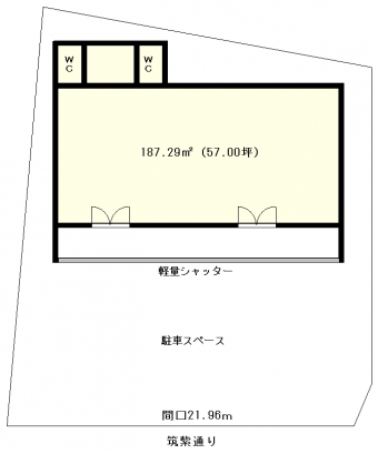 画像1:諸岡４丁目店舗事務所,事務所, 店舗, 駐車場付事務所,福岡市博多区諸岡4-3-8