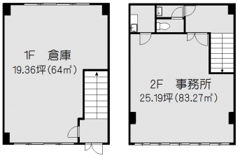 画像2:第３ヒロタビル,倉庫(事務所付), 駐車場付事務所,福岡市博多区東那珂3-2-20