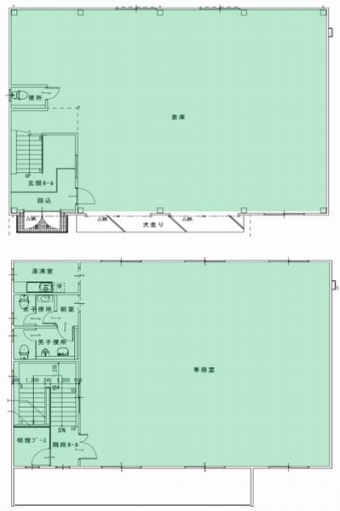画像1:染原貸事務所,倉庫(事務所付), 駐車場付事務所,大野城市御笠川1-6-13