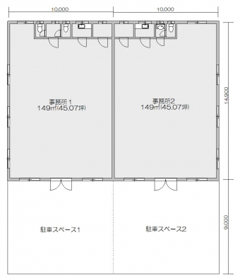 画像1:山浦ビル,事務所, 店舗, 倉庫(事務所付),福岡市博多区那珂4丁目14番28号