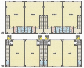 画像1:オフィスアーク空港南,倉庫(事務所付), 駐車場付事務所,大野城市仲畑1-10以下未定