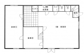 画像1:岩瀬山王１倉庫５,倉庫(事務所付), 事務所,福岡市博多区山王１丁目１５番１号