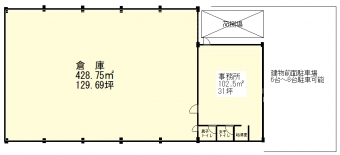 画像2:林田倉庫,倉庫(事務所付),福岡市博多区博多駅南4丁目16-35