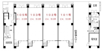 画像2:センターいずみビル,事務所, 店舗, 駐車場付事務所,福岡市博多区博多駅南4-3-3