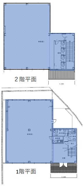 画像1:船越貸事務所（一棟貸し）,事務所, 駐車場付事務所,大野城市御笠川5丁目6番12号