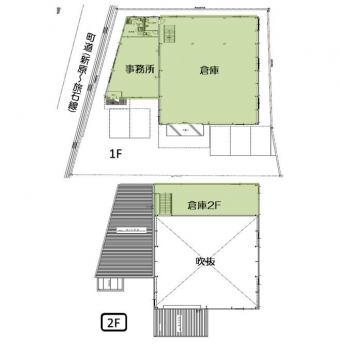 画像1:オフィスパレア須恵３　A棟（一棟貸し）,倉庫(事務所付),糟屋郡須惠町旅石字古野　以下未定